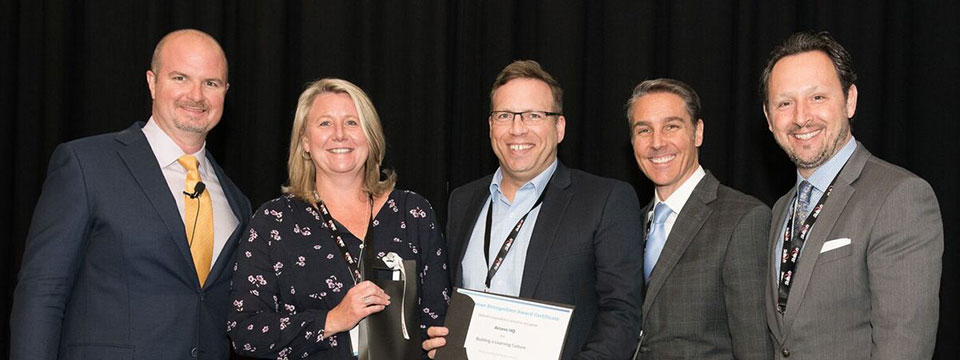 AccessHQ Wins Learning Culture Award